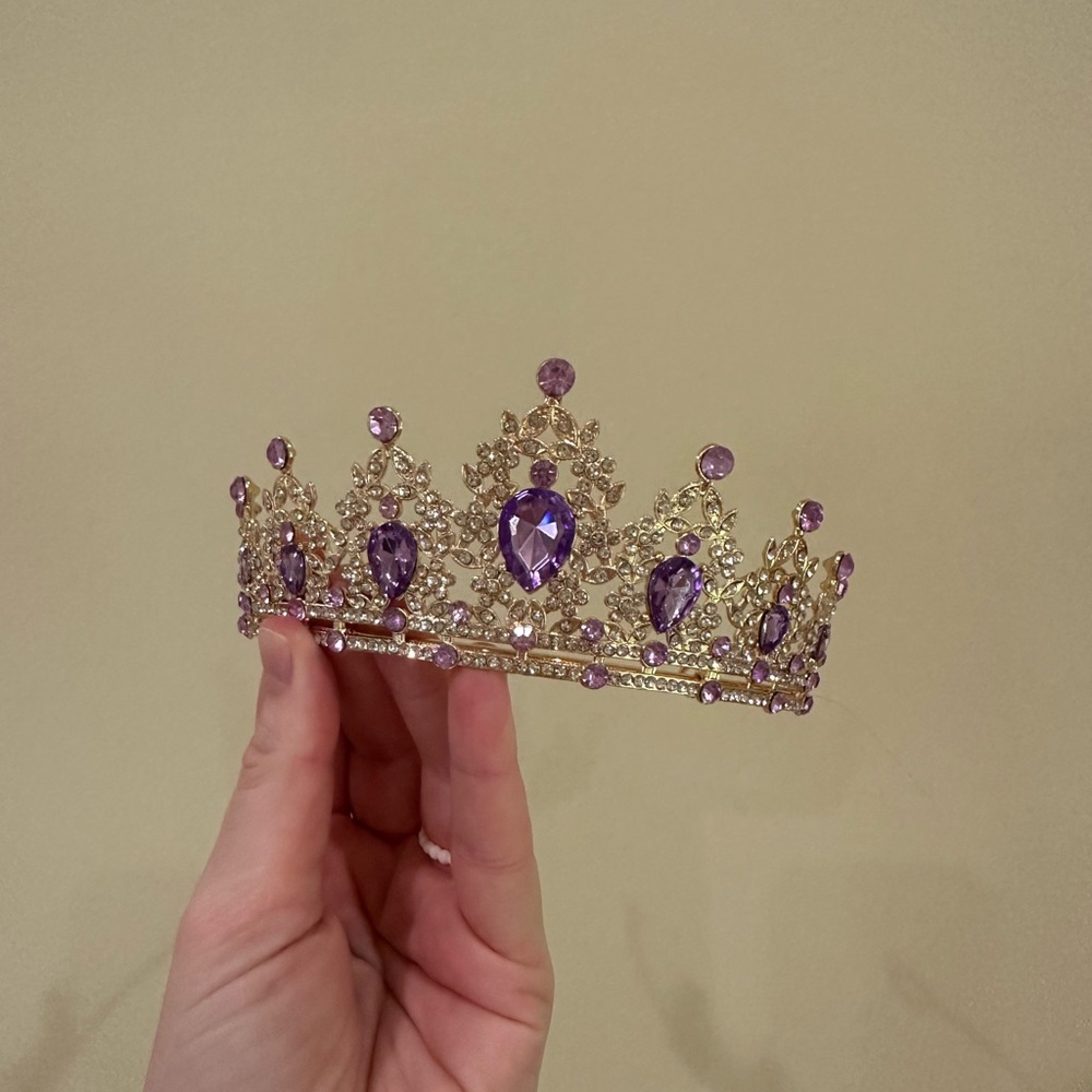 Set of 2 Tiaras / Crowns
